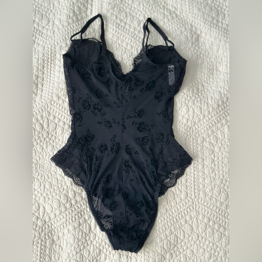 La Perla Black Lace Bodysuit